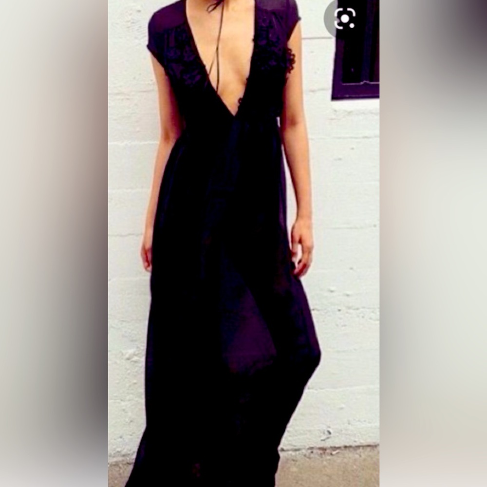 For Love and Lemons Flower Bomb Maxi NWOT